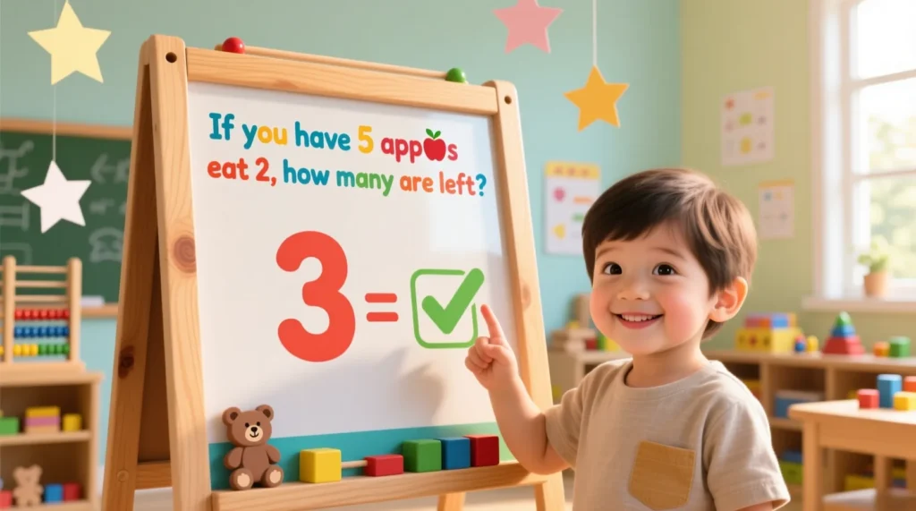 Simple Subtraction Riddles for Kids with Answers