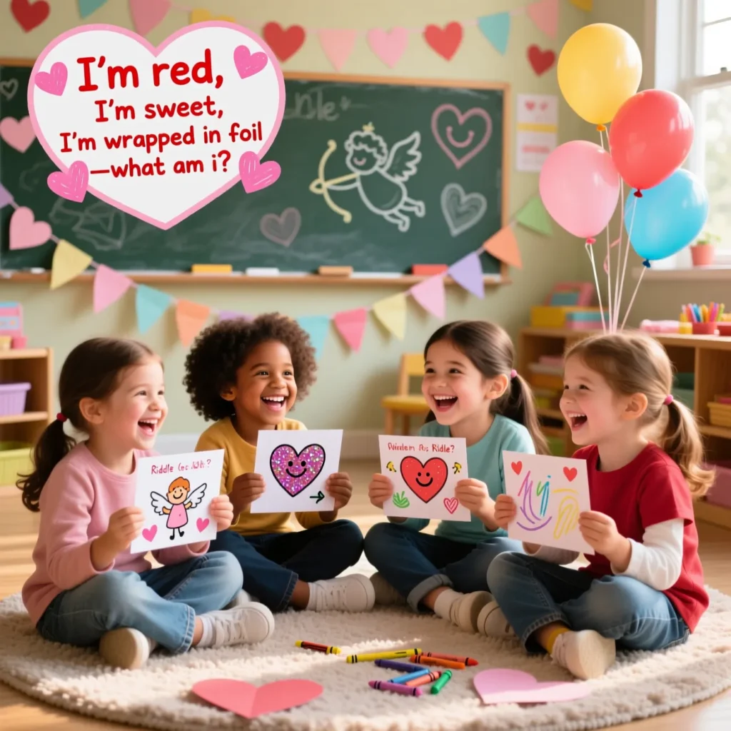 Sweet & Silly Valentine's Day Riddles for Kids