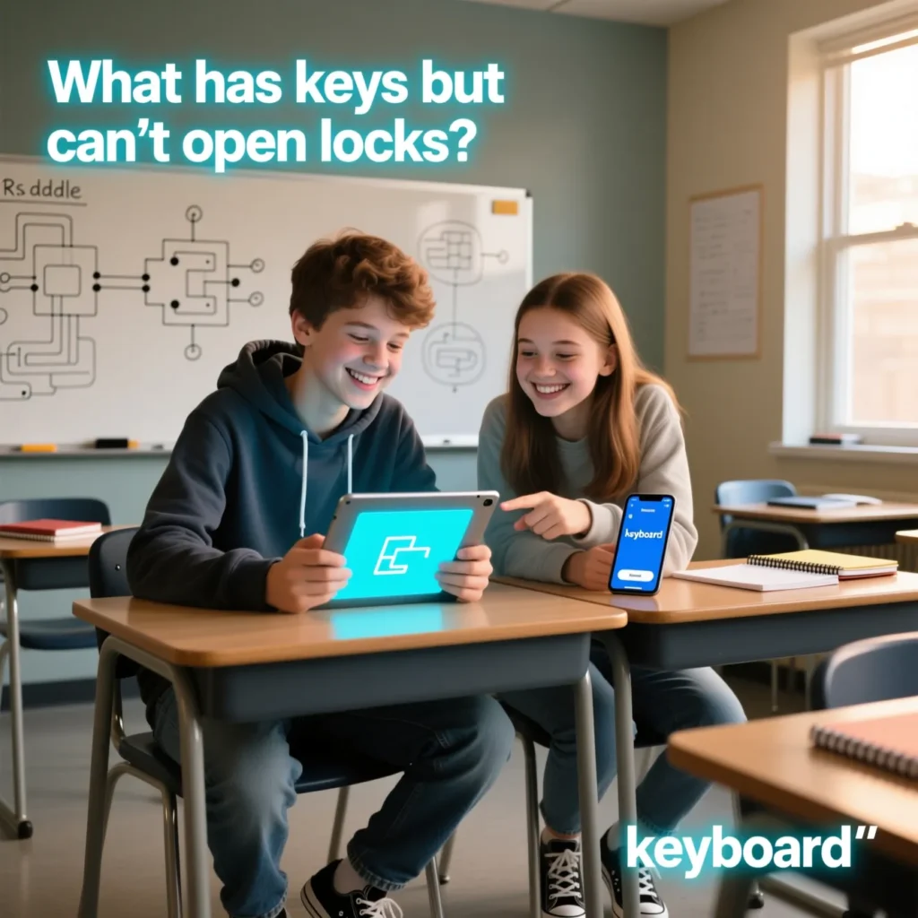 Technology Riddles for Teens with Answers