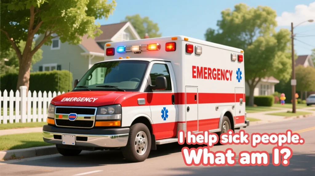 Vehicle Riddles for Preschoolers