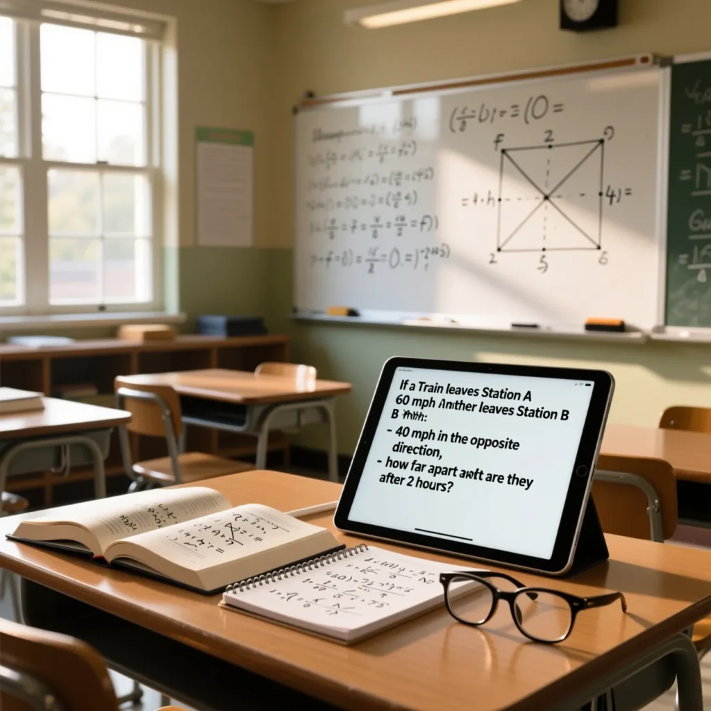 Word Problem Math Riddles for High School