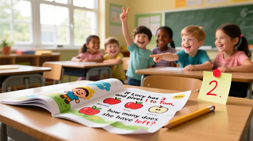 Word Problem Riddles for Kids with Answers