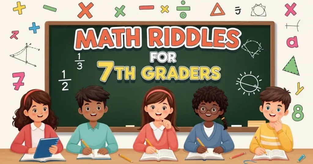 Math Riddles for 7th Graders