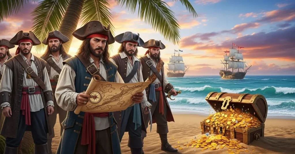 Pirate Treasure Hunt Riddles
