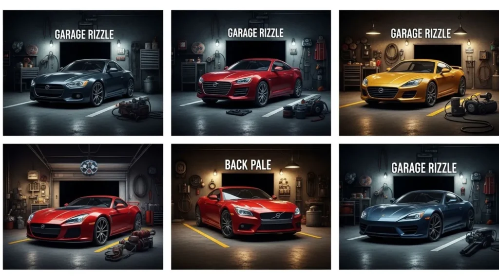 Car Themed Garage Riddles