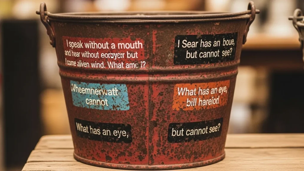 Classic Used Riddle Bucket for Sale Riddles