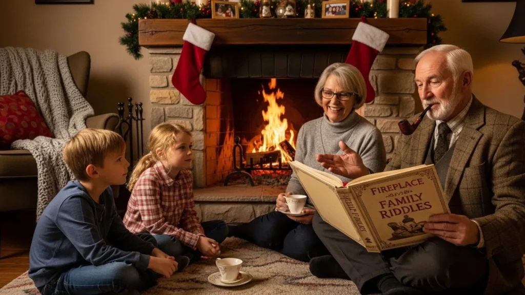 Fireplace Family Riddles