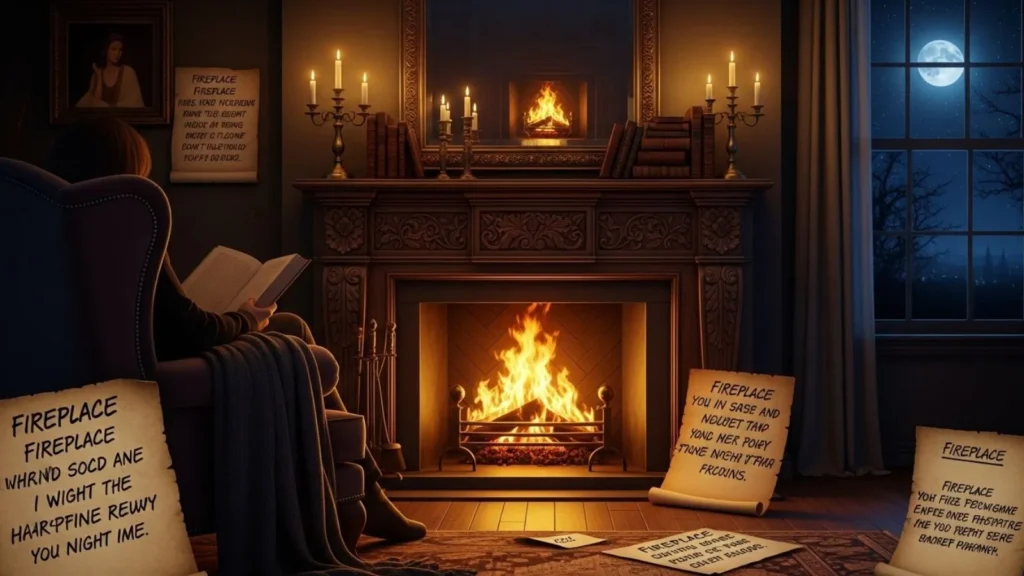 Fireplace Nighttime Riddles