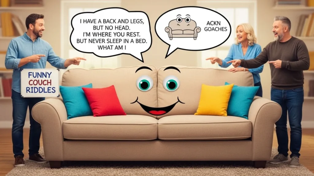 Funny Couch Riddles