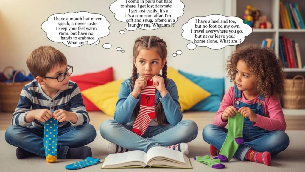 Kids Riddle for Socks