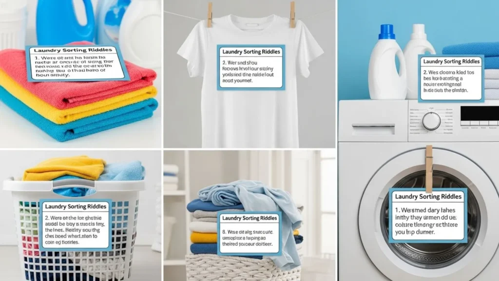 Laundry Sorting Riddles