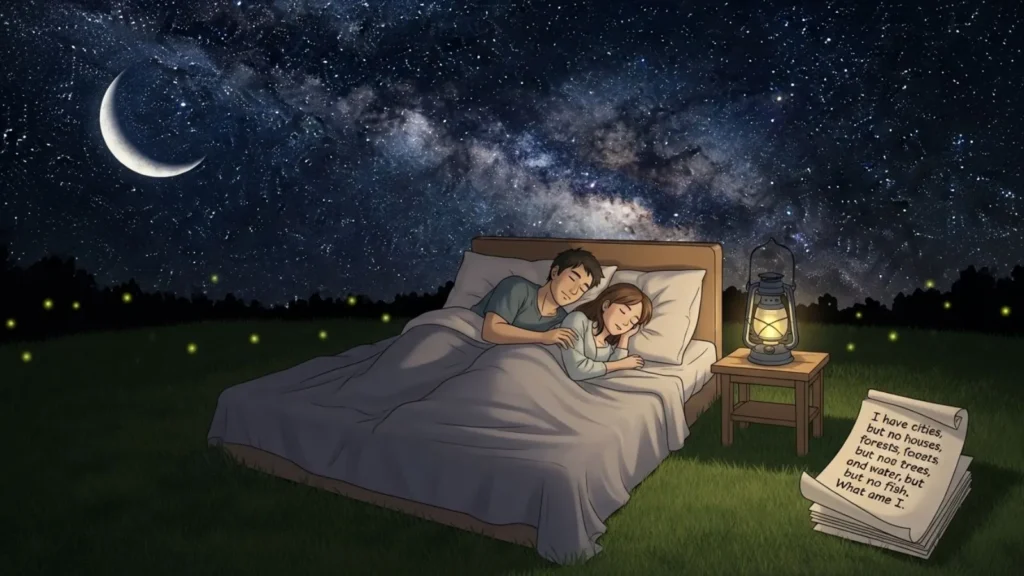 Night Sky Bedtime Riddles