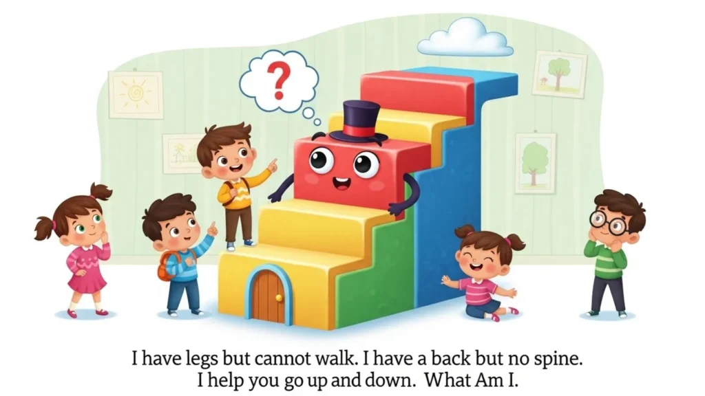 Riddle for Stairs for Kids