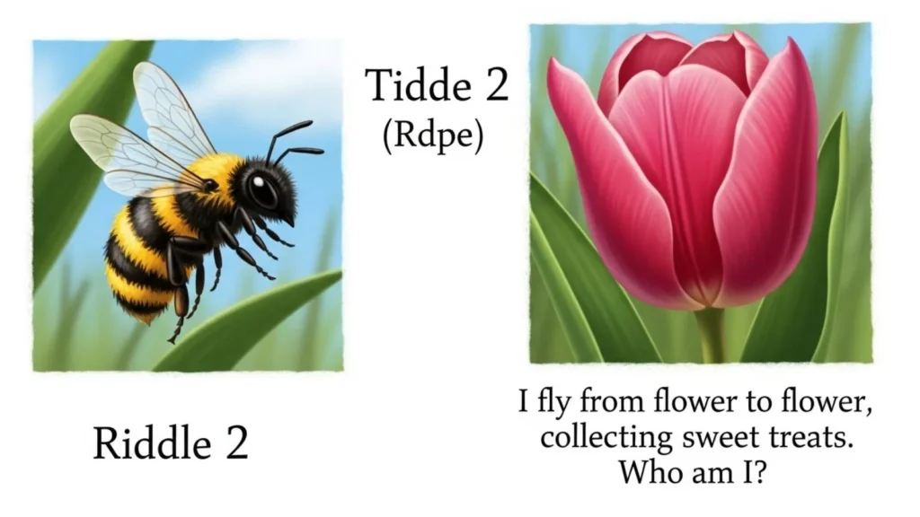 Spring Nature Riddles for Kids