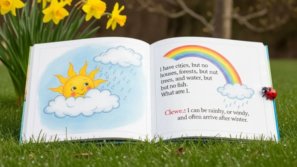 Spring Weather Riddles for Kids