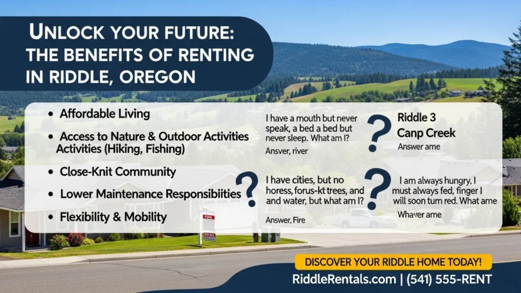 Benefits of Renting in Riddle Oregon