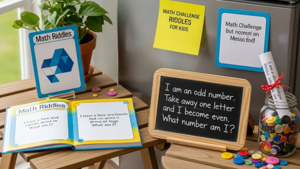 Math Challenge Riddles for Kids