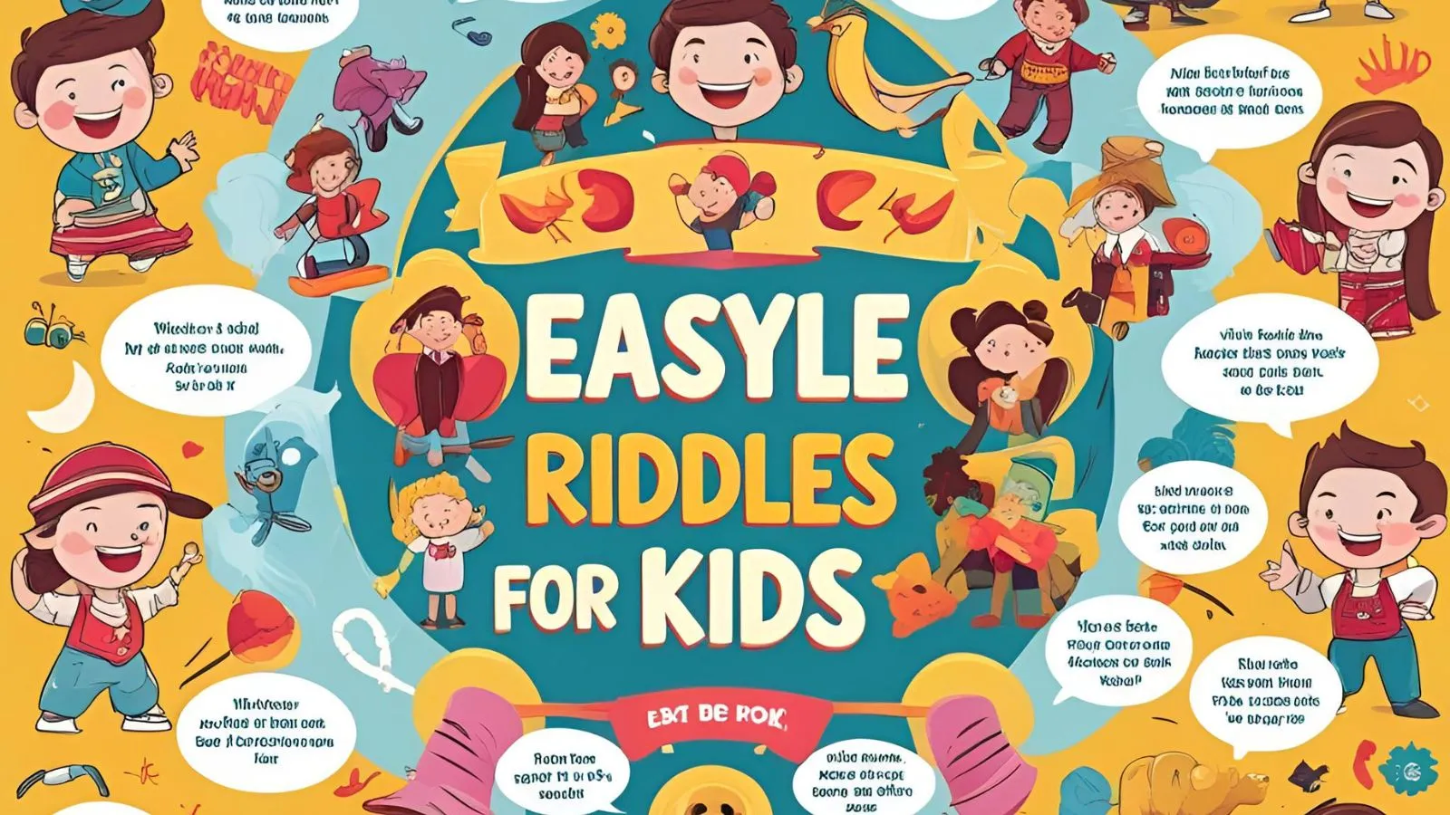 500+Easy Riddles for Kids That Make Learning Fun