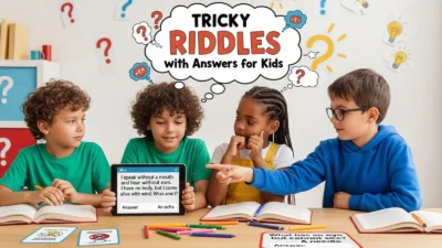 Tricky Riddles with Answers for Kids