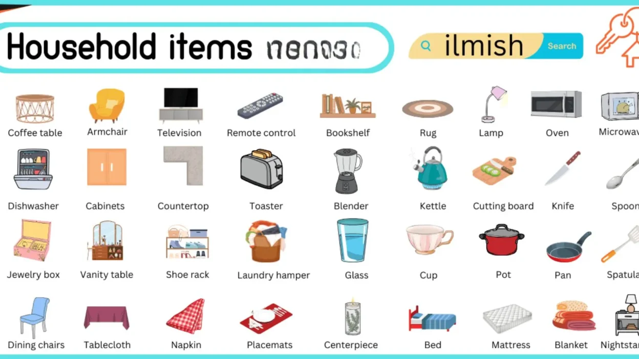 Riddles for Household Items