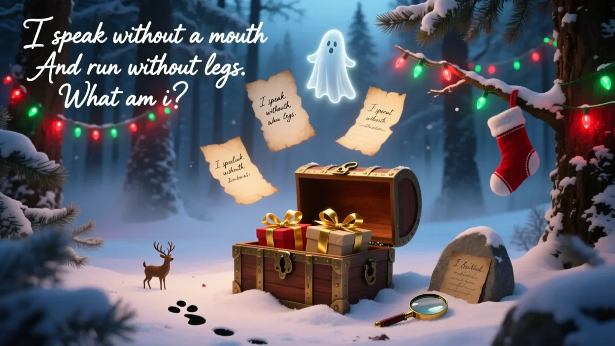 Christmas Riddles for Scavenger Hunt