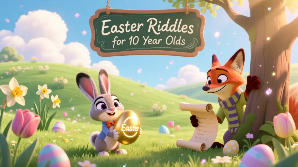 Easter Riddles for 10 Year Olds