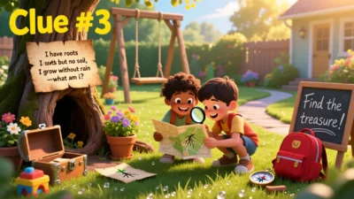 Scavenger Hunt Riddles for Kids