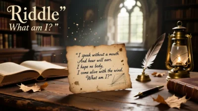 Riddles for Scavenger Hunt