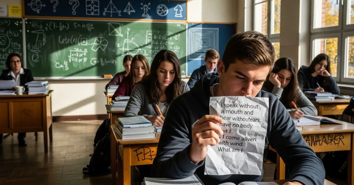 Hard Riddles for High School Students