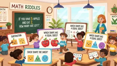 Math Riddles for Elementary Students