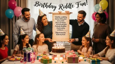 Birthday Riddle for Adults