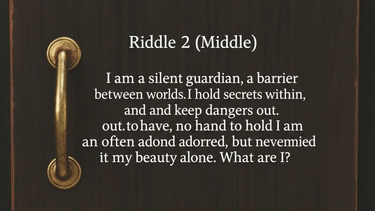 Riddle for Door