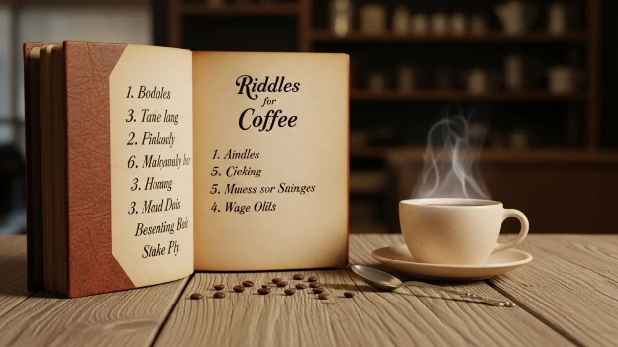 Riddles for Coffee