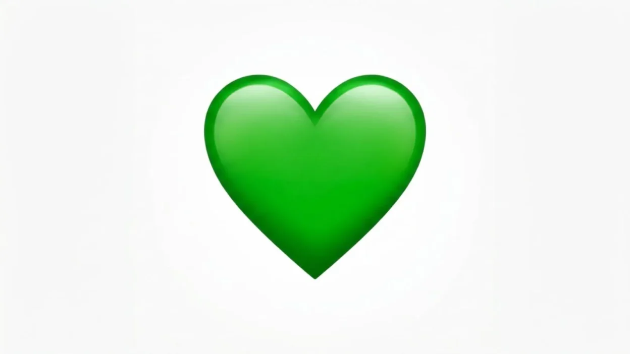 Green Heart Emoji
