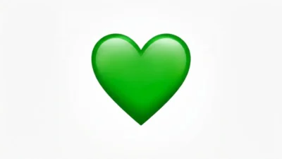 Green Heart Emoji